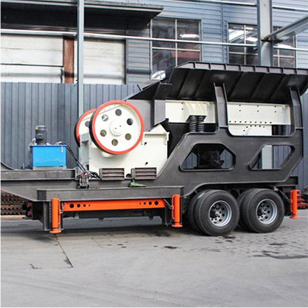 mobile jaw crusher plant