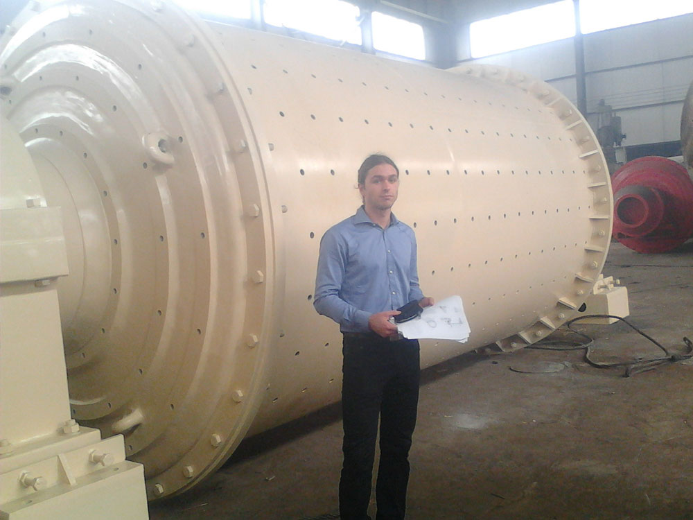 Ball mill φ2700×4500,flotation machine ,magnetic separator ,rotary dryer